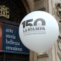 Festeggiamenti per i 150 anni de La Stampa