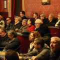 La Sala Rossa durante la cerimonia