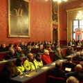 La Sala Rossa durante la cerimonia