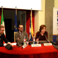 Un momento della conferenza stampa
