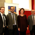 Un momento della conferenza stampa