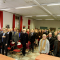La cerimonia nell\'Aula Magna del Liceo Gioberti