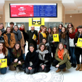 Gli studenti di Biennale con Gustavo Zagrebelsky