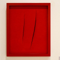 Lucio Fontana, Attese - 1961