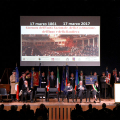 La cerimonia all'auditorium Vivaldi