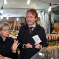 Maria Luisa Coppa, Presidente Ascom e Alberto Sacco, Assessore al Turismo della Città di Torino
