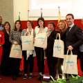 La Sindaca Appendino e l'Assesora Giannuzzi con i delegati del Forum