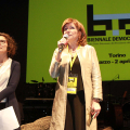 Francesca Leon e Angela La Rotella sul palco del Regio