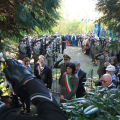 La commemorazione alla lapide