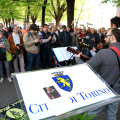 Inaugurazione del giardino intitolato ad Augusto Daolio