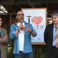 La presentazione di OR-TO con Francesca Leon, Fabrizio Cardamone e Davide Ricca