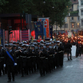 La partenza da piazza Arbarello