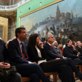 Le autorità presenti alla conferenza