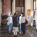 L'Assessore Marco giusta visita la mostra Rights in love