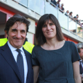Urbano Cairo e Chiara Appendino