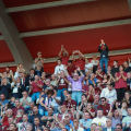 Tifosi sugli spalti del Filadelfia