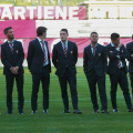 La squadra del Toro sul campo del Filadelfia