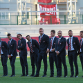 La squadra del Toro sul campo del Filadelfia