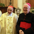 Il cardinale Severino Poletto e monsignor Cesare Nosiglia