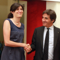 La Sindaca Chiara Appendino e il Presidente Urbano Cairo