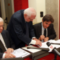 La firma del contratto di locazione