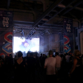 Ex fabbrica INCET elettrificata dal Varvara Festival