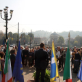 Un momento della cerimonia