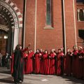 La festa in via Di Nanni