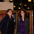 Ilaria Bonacossa, Direttrice di Artissima e Federica Patti, Assessora all'istruzione della Città di Torino