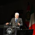 Il Presidente della Repubblica, Sergio Mattarella