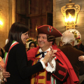 La Sindaca balla con Gianduja