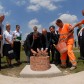 La posa del primo mattone del termovalorizzatore