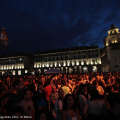 Il pubblico in piazza Castello