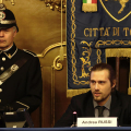 Apre la cerimonia il consigliere comunale Andrea Russi