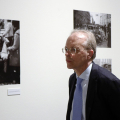 Il Prefetto Renato Saccone all'inagurazione della mostra