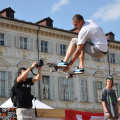 Skateboarding