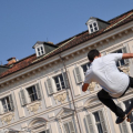 Skateboarding