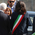 L'arrivo della neo Presidente del Senato Maria Elisabetta Alberti Casellati