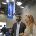 Roberto Fico nello stand della Città di Torino