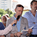 Un momento dell'inaugurazione