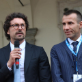 Danilo Toninelli, neo Ministro delle Infrastrutture e dei Trasporti e Andrea Levy