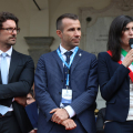 Danilo Toninelli, Andrea Levy e Chiara Appendino