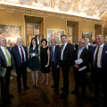 Le autorità e gli sponsor presenti alla conferenza stampa