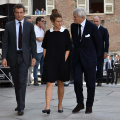 Ginevra Elkann e il padre Alain Elkann