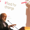 Carlo Petrini , presidente di Slow Food