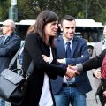 La Sindaca Chiara Appendino e il Presidente del Consiglio Comunale Fabio Versaci