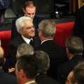 Sergio Mattarella a teatro Carignano