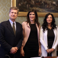 Guido Montanari, Chiara Appendino e Antonietta Di Martino