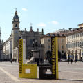 Biennale Democrazia, Piazza San Carlo