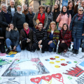 Gli artisti de “Il gioco della democrazia”